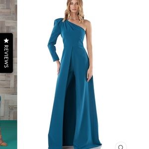Kay Unger Designer Walk Thru Jumpsuit